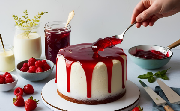 Jelly as Cake Topping? Yes! Step-by-Step Decor Guide