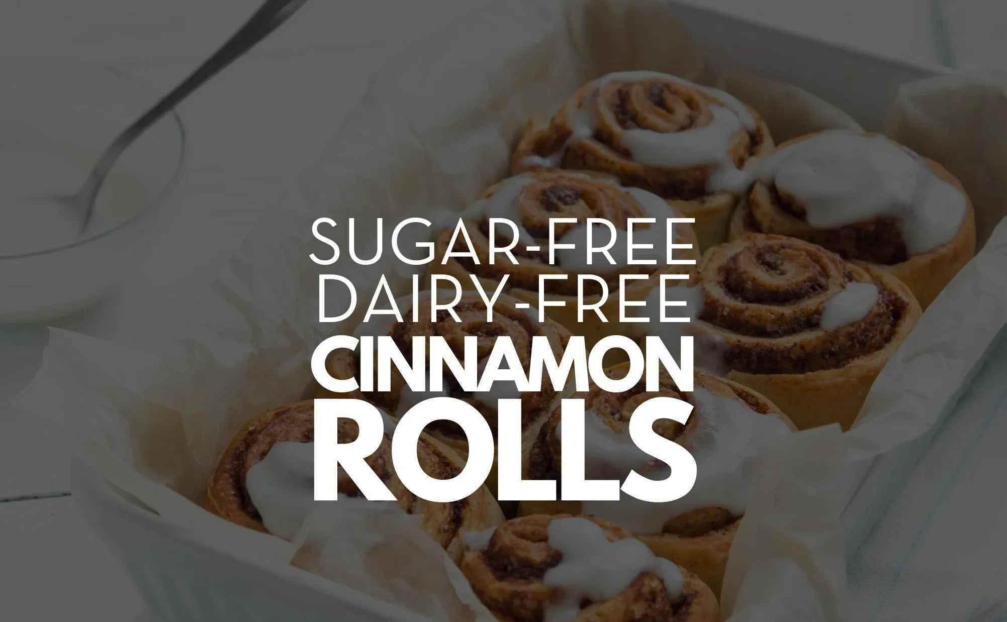 VEGAN, SUGAR-FREE CINNAMON ROLLS WITH MAPLE GLAZE - Pluugin Store