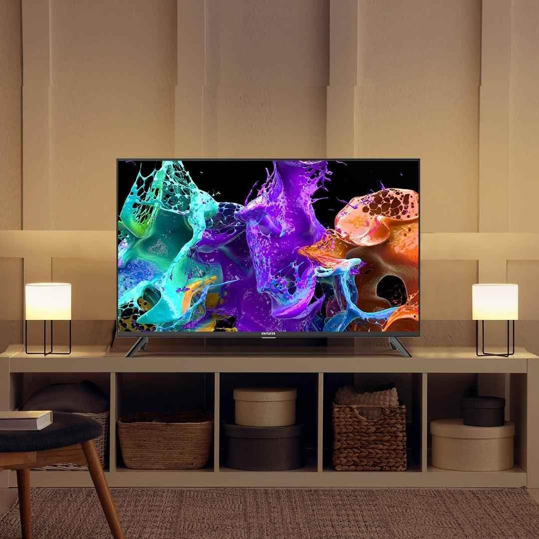 AIWA MAGNIFIQ 80 cm (32 inches) HD Smart Android LED TV Crystal Vision Technology with Google Play Alexa, (Black) (Model 2022) 1 Year Warranty Black - Pluugin Store