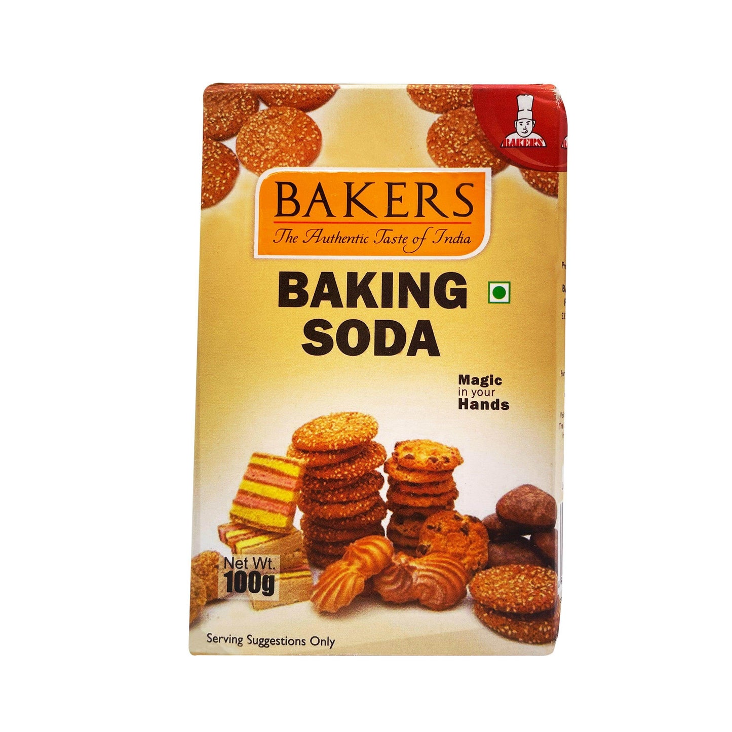 BAKERS Baking Soda Pack of 3 (100 gm x 3) - Pluugin Store
