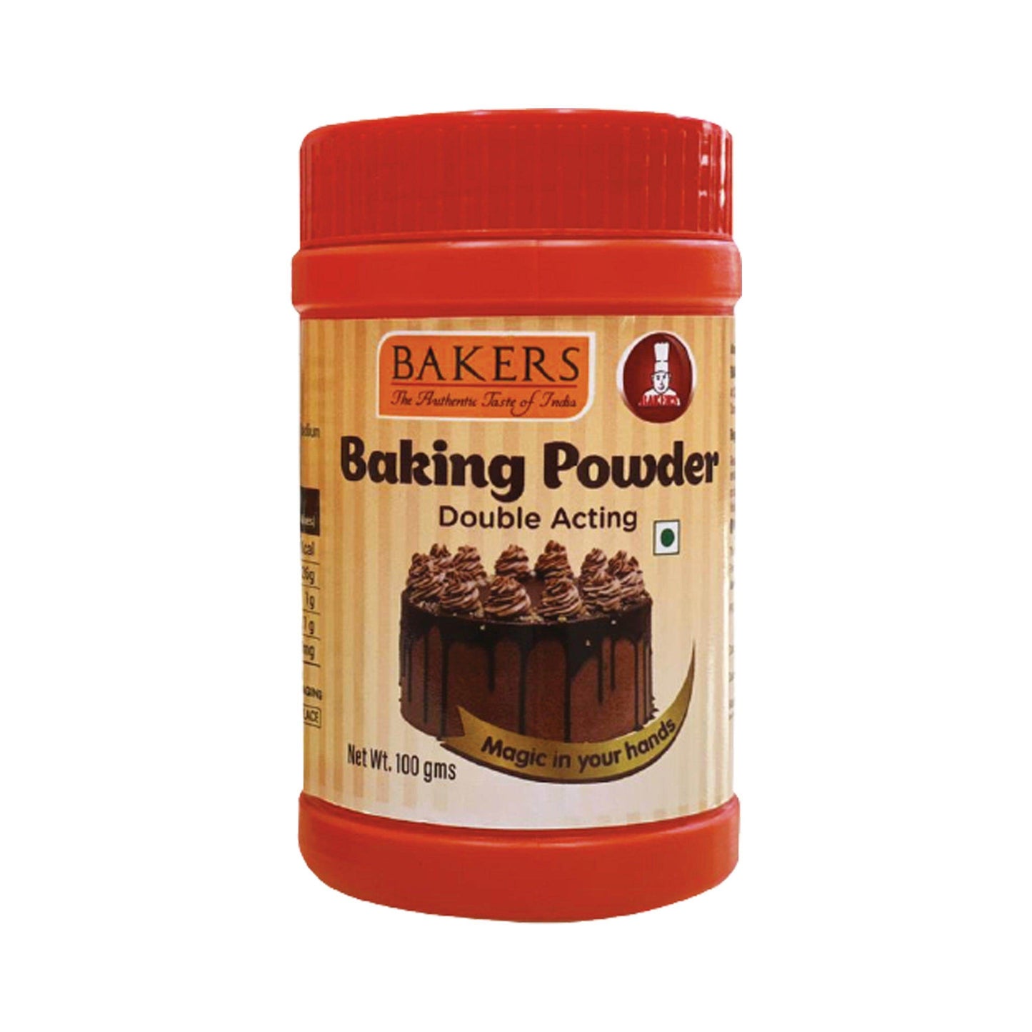 BAKERS Double Acting Baking Powder Pack of 3 (100 gm Jar x 3) - Pluugin Store