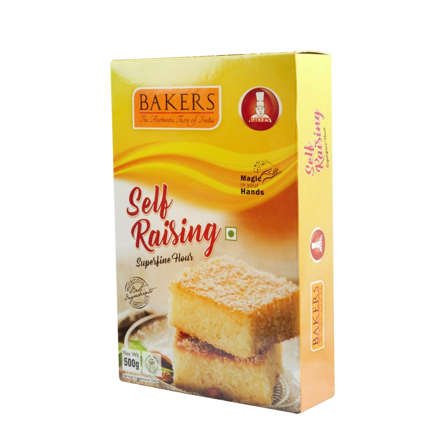 BAKERS Self-Raising Flour Pack of 3 (500 gm x 3) - Pluugin Store