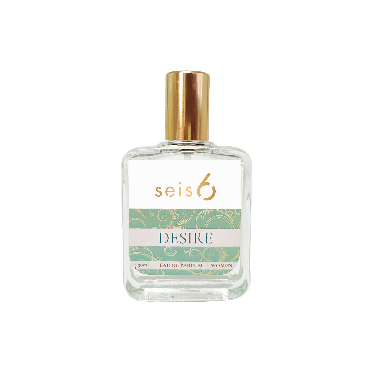 Desire by SEIS6 | Luxurious Women’s Perfume | 50ML EDP |No harsh Alcohols | Long-Lasting | Safe for All Skin Types | Floral Fruity Fragrance with Notes of Peach, Rose, Vanilla & Blackberry | Suited for Every Occasion| Perfect for Gifting Pluugin Store