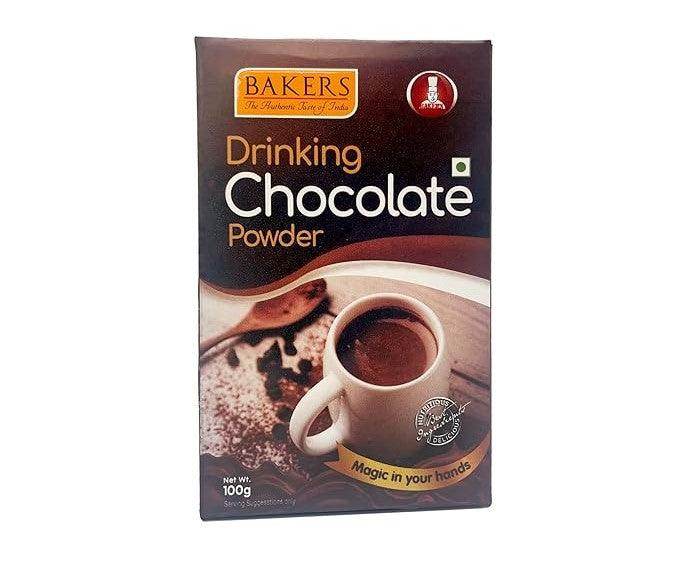 BAKERS Drinking Chocolate Powder Pack of 3 (100 gm x 3) - Pluugin Store