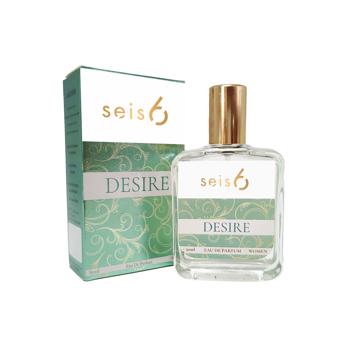 Desire by SEIS6 | Luxurious Women’s Perfume | 50ML EDP |No harsh Alcohols | Long-Lasting | Safe for All Skin Types | Floral Fruity Fragrance with Notes of Peach, Rose, Vanilla & Blackberry | Suited for Every Occasion| Perfect for Gifting Pluugin Store