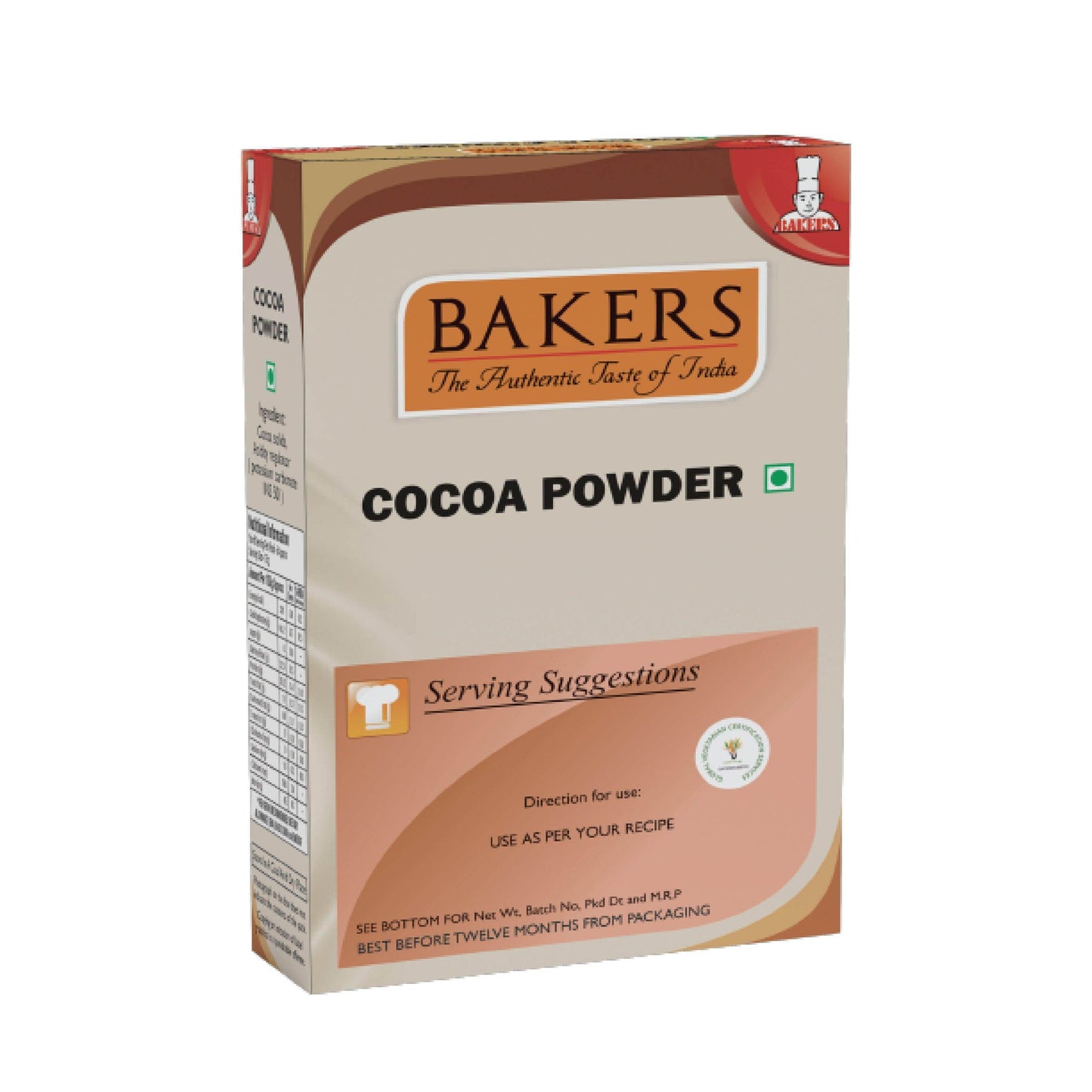 DOUBLE DELIGHT PACK 3 - BAKERS Cocoa Powder 50 gm + BAKERS Belgian Choco Frappe Powder 100g - Pluugin Store