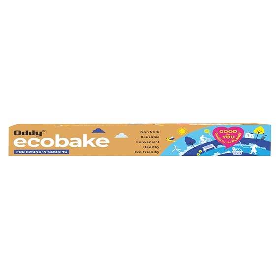 Oddy Combo Pack of 3| Snack Bags, pack of 1| Oddy uniwrap ecobake Baking & Cooking Paper, 5 m and food wrapping paper 20 cut sheets - Pluugin Store