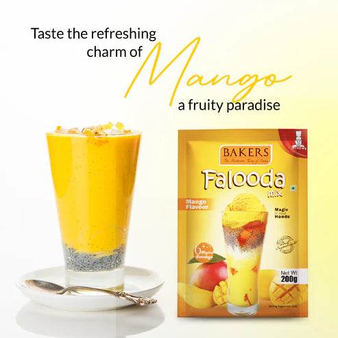 BAKERS COMBO PACK (Jelly Pineapple 85gm, Veg Jelly Strawbery, Litchi 90gm, Ice Cream Butter Scoth Mix Powder 100gm ,Chocolate,Rose Vanilla Milkshake 100gm & Falooda Mango 200gm Instant Mixes) - Pluugin Store