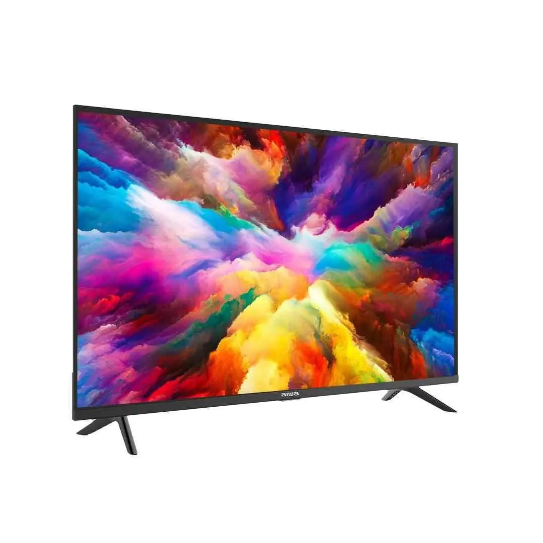 AIWA MAGNIFIQ 80 cm (32 inches) HD Smart Android LED TV Crystal Vision Technology with Google Play Alexa, (Black) (Model 2022) 1 Year Warranty Black - Pluugin Store