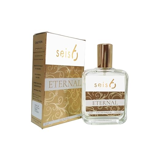 Seis6 Eternal Luxury Eau de Parfum for Unisex | 50 ML EDP |Unisex Perfume with Citrus, Floral & Woody Notes | Long-Lasting |Natural Ingredients | No Harsh Alcohols | Safe for All Skin Types | Versatile Wear | Perfect Gifting Option Pluugin Store