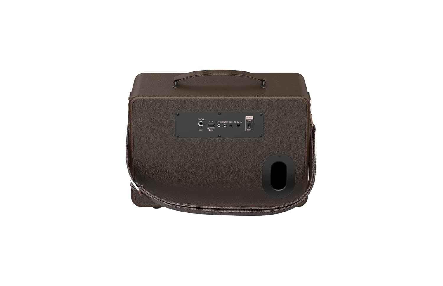 Aiwa MI-X 440-Enigma Beta Japanese Technology Wireless Bluetooth Portable Speaker 80W Rose Gold |Type-C Charging |Built-in Lithium Ion 15000mAH|Playback Time 9 Hours (100% Volume) - Pluugin Store