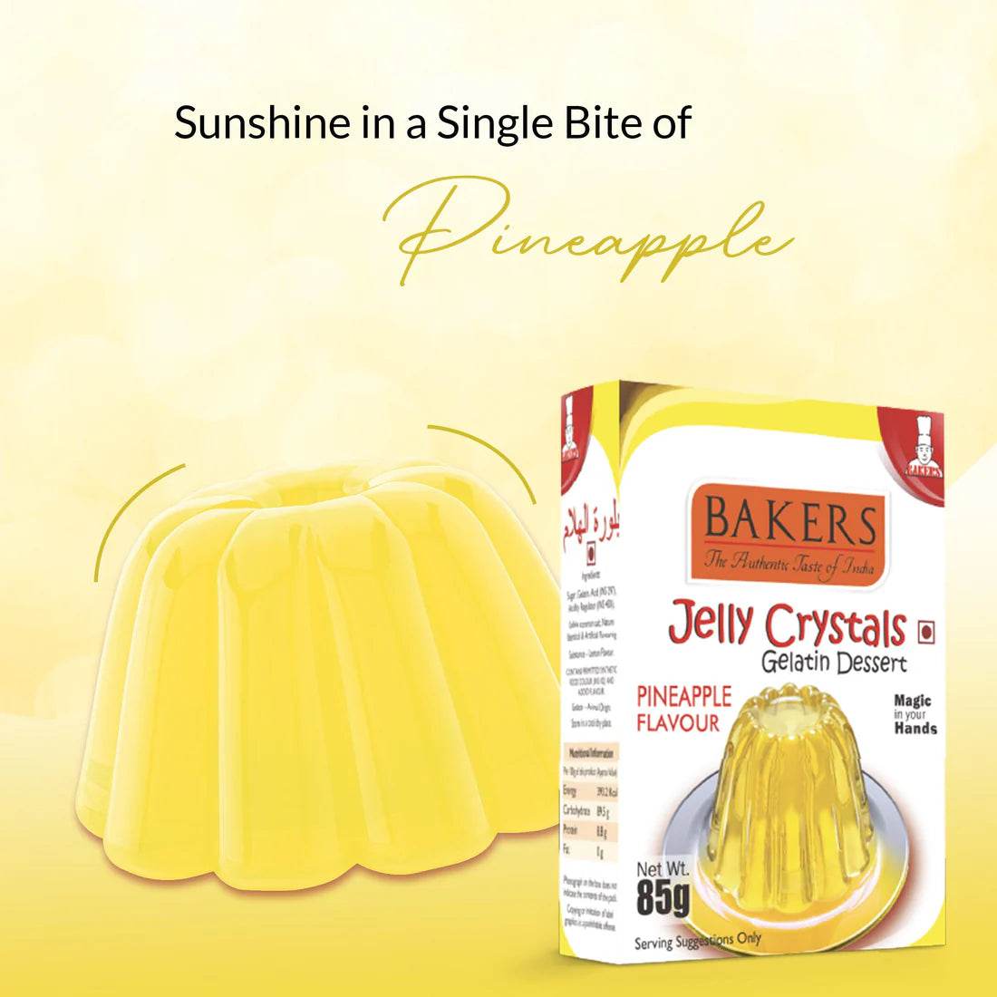BAKERS COMBO PACK (Jelly Pineapple 85gm, Veg Jelly Strawbery, Litchi 90gm, Ice Cream Butter Scoth Mix Powder 100gm ,Chocolate,Rose Vanilla Milkshake 100gm & Falooda Mango 200gm Instant Mixes) - Pluugin Store