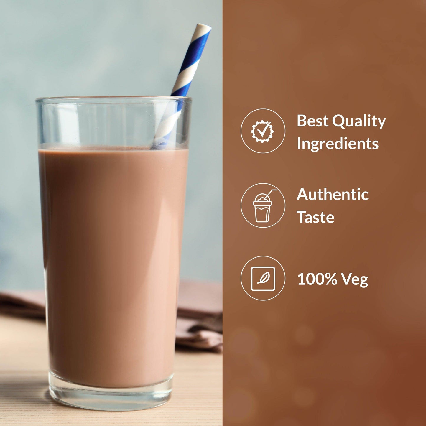 BAKERS Drinking Chocolate Powder Pack of 3 (100 gm Jar x 3) - Pluugin Store