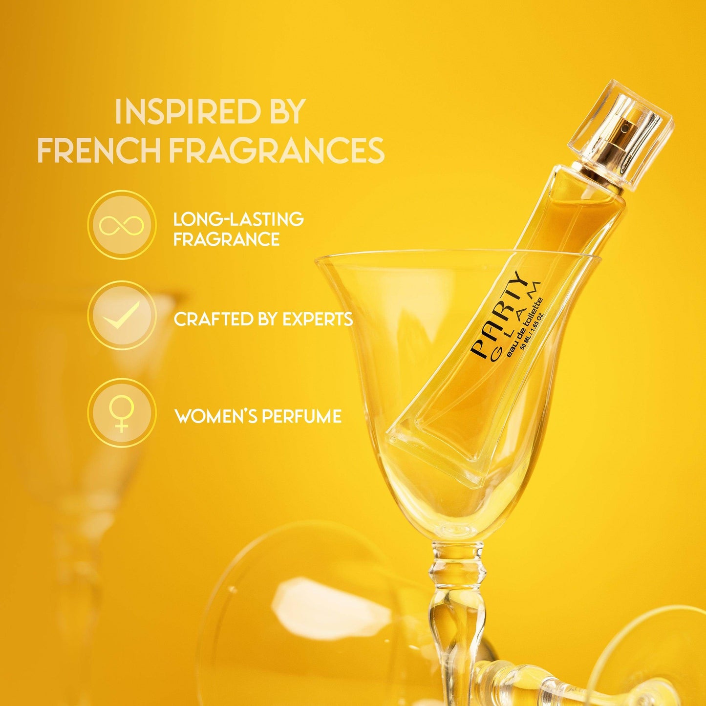 WPC Satin Touch Eau De Parfum with FREE Party Glam Eau De Toilette for Women (100 ml + 50 ml) - Pluugin Store
