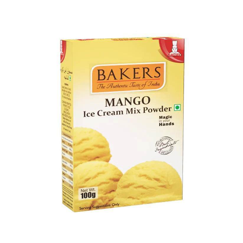 BAKERS Ice Cream Mix Powder Strawberry + Butter scotch + Pineapple + kesar pista + Mango Flavour pack of 5 - Pluugin Store