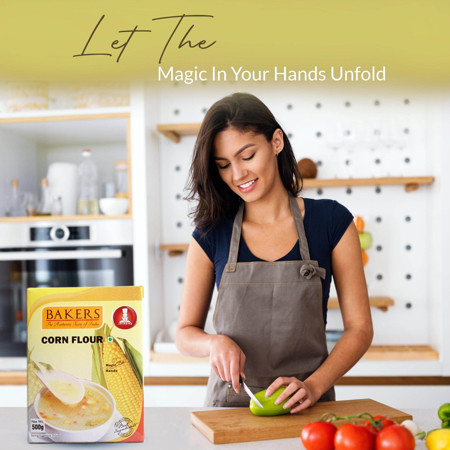 CORN FLOUR 500G BAKERS Corn Flour Perfect For Cooking Pack of 3 (500 gm x 3) - Pluugin Store