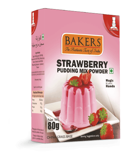 BAKERS Pudding Mix Powder Pack of 4 (80 gm x 5) - Pluugin Store