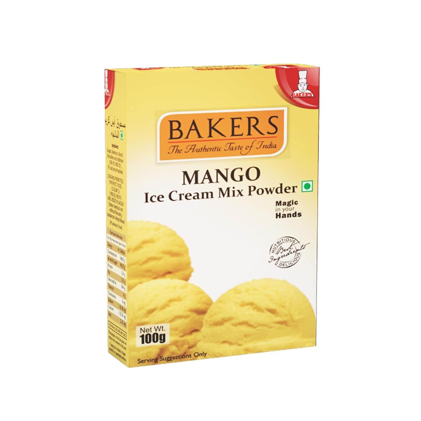 BAKERS Ice Cream Mix Powder Mango Flavour - Pluugin Store