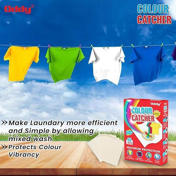 Oddy Colour Catcher Sheets,30 Sheets - Pluugin Store
