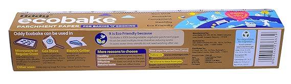 Oddy Ecobake Heavy Duty Coated Cooking  Paper 10" (20 M) (Pack of 1) - Pluugin Store