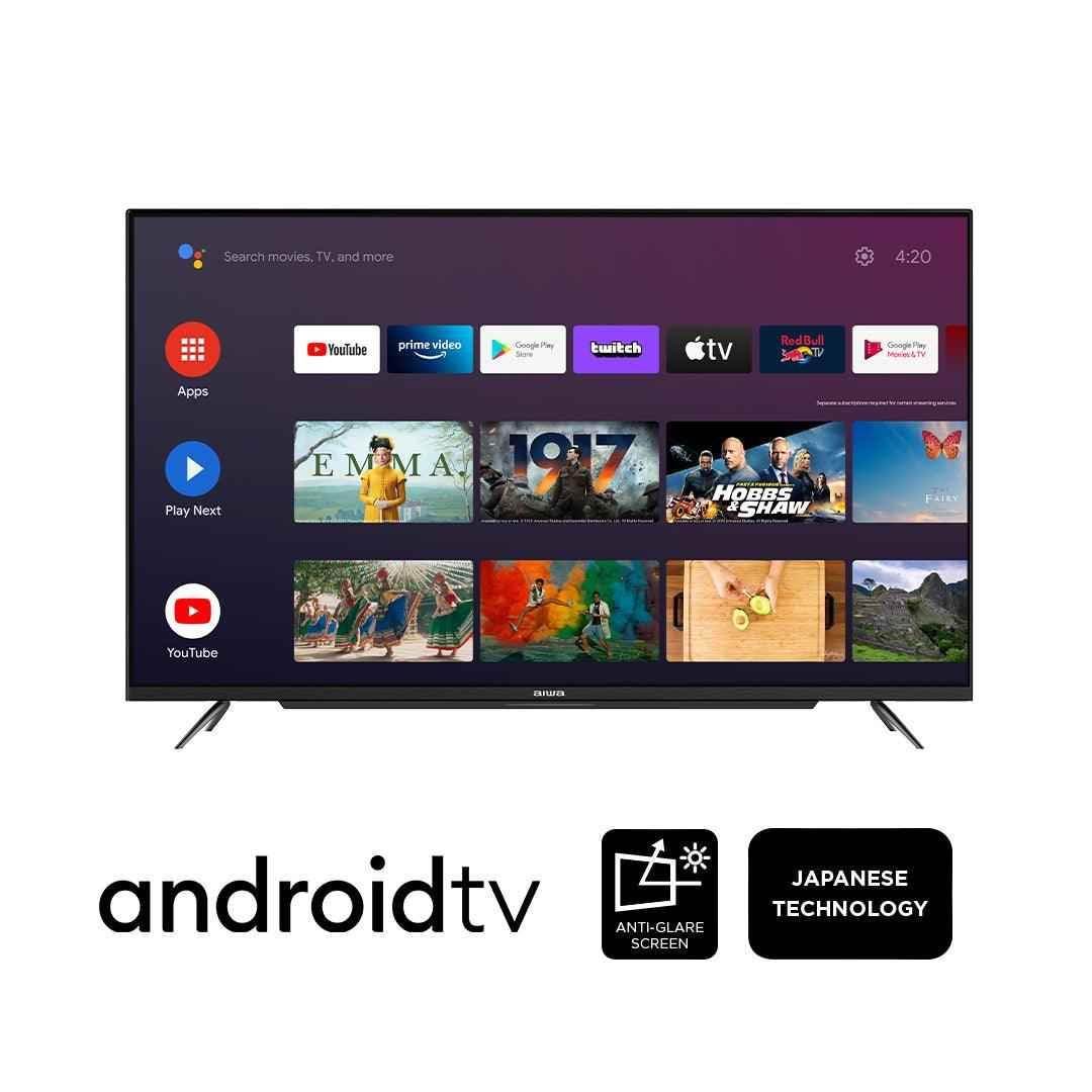 AIWA MAGNIFIQ 108 cm (43 inches) Full HD 1080 Powered by Android 11 LED Smart TV Crystal Vision Technology with Google Play Alexa, (Black) (Model 2022) 1 Year Warranty - Pluugin Store