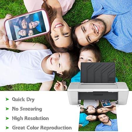 Oddy 180 GSM A4 Size Glossy Photo Paper – Waterproof, Instant Drying, Pack of 50 Sheets, Compatible with Inkjet Printer - Pluugin Store