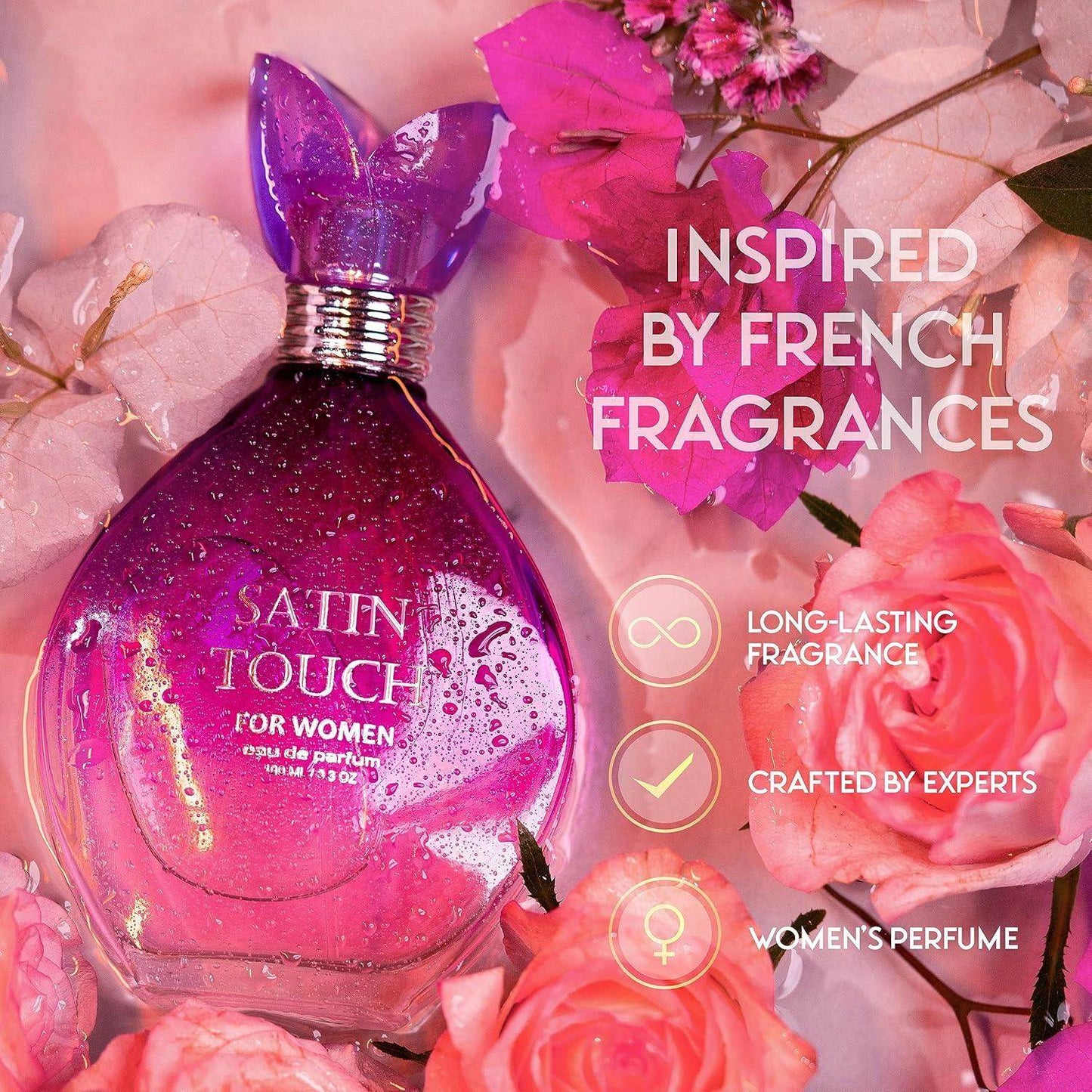 WPC Renaisance Satin touch Perfume EDT Natural Spray Eau de Perfume 100ml - Pluugin Store