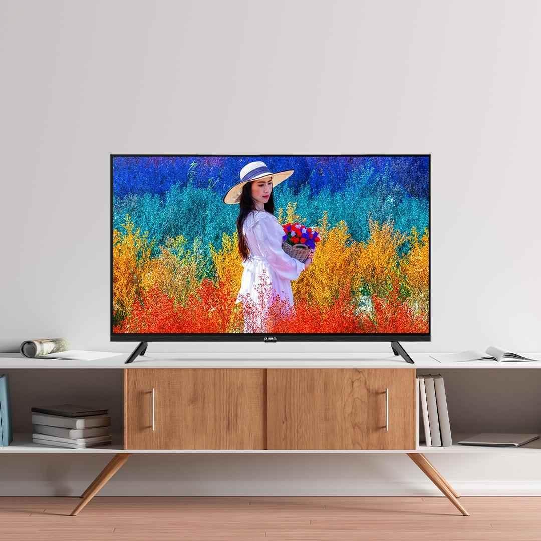 AIWA MAGNIFIQ 108 cm (43 inches) (Model 2022) Ultra HD Smart Android 11 LED TV Crystal Vision Technology with Google Play Alexa, with 1 Year Warranty ( Black ) - Pluugin Store