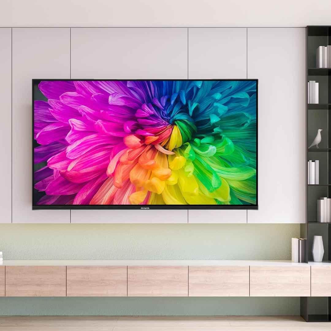 AIWA MAGNIFIQ 108 cm (43 inches) (Model 2022) Ultra HD Smart Android 11 LED TV Crystal Vision Technology with Google Play Alexa, with 1 Year Warranty ( Black ) - Pluugin Store