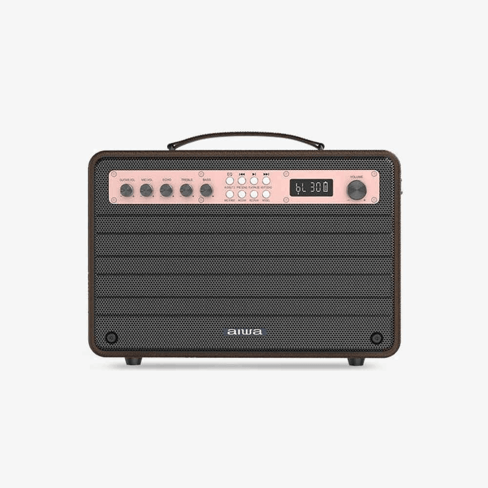 Aiwa MI-X450 Pro Enigma high Efficiency Audio with Retro Styling, Rose Gold, Medium - Pluugin Store