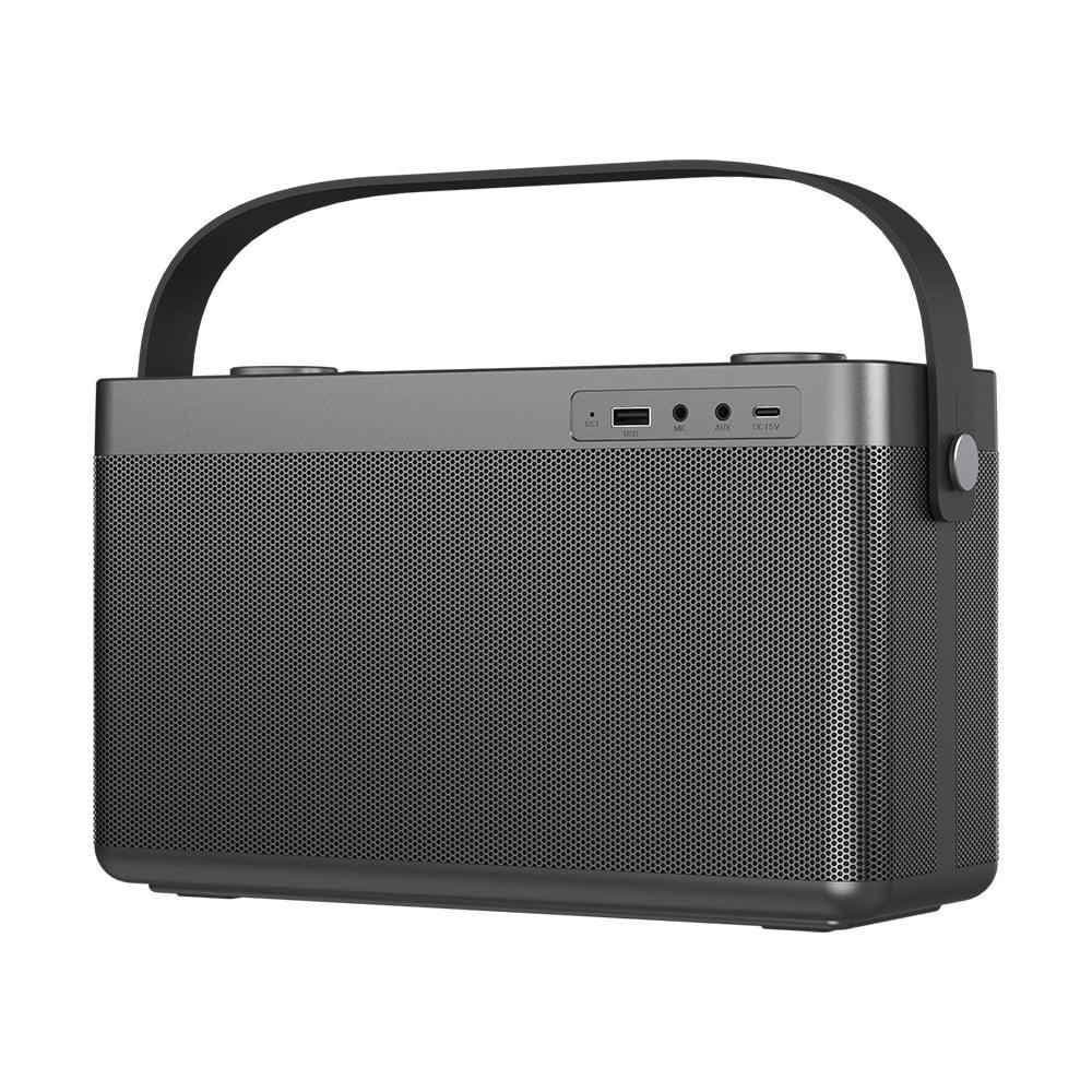 Aiwa MI-X330 Meteor Japanese Technology Wireless Bluetooth Portable Speaker 60W Black | Type-C Charging | Built-in Lithium Ion 5000mAH | Playback Time 6-10 Hours (Depending on Volume) - Pluugin Store