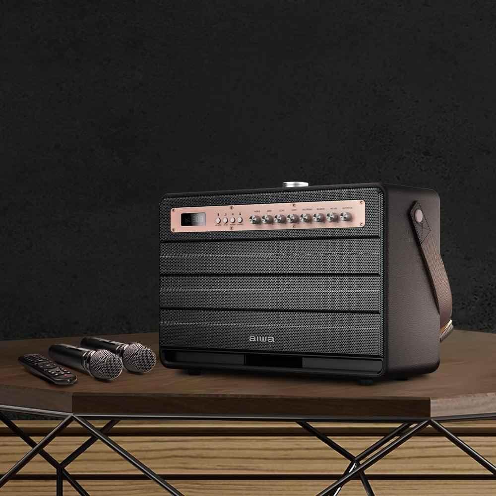 Aiwa MI-X450 Pro Enigma high Efficiency Audio with Retro Styling, Rose Gold, Medium - Pluugin Store