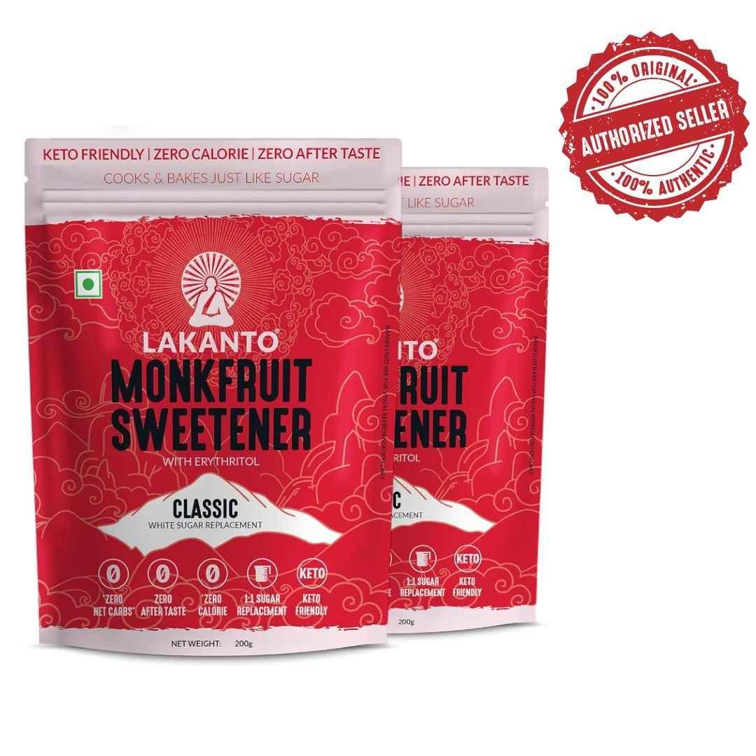 Lakanto Classic Monk Fruit Sweetener 200gm - Pluugin Store
