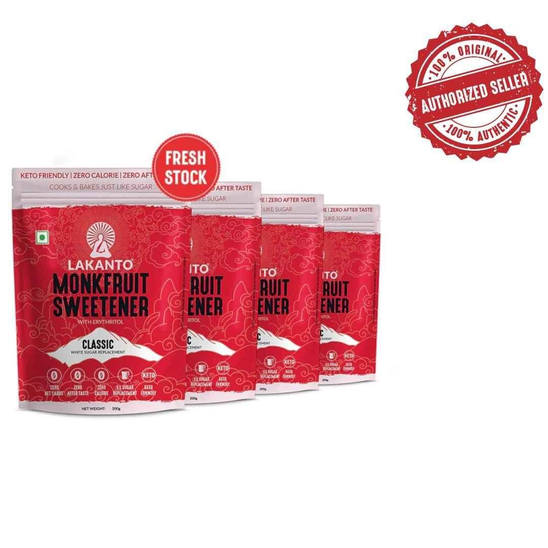 Lakanto Classic Monk Fruit Sweetener 200gm - Pluugin Store