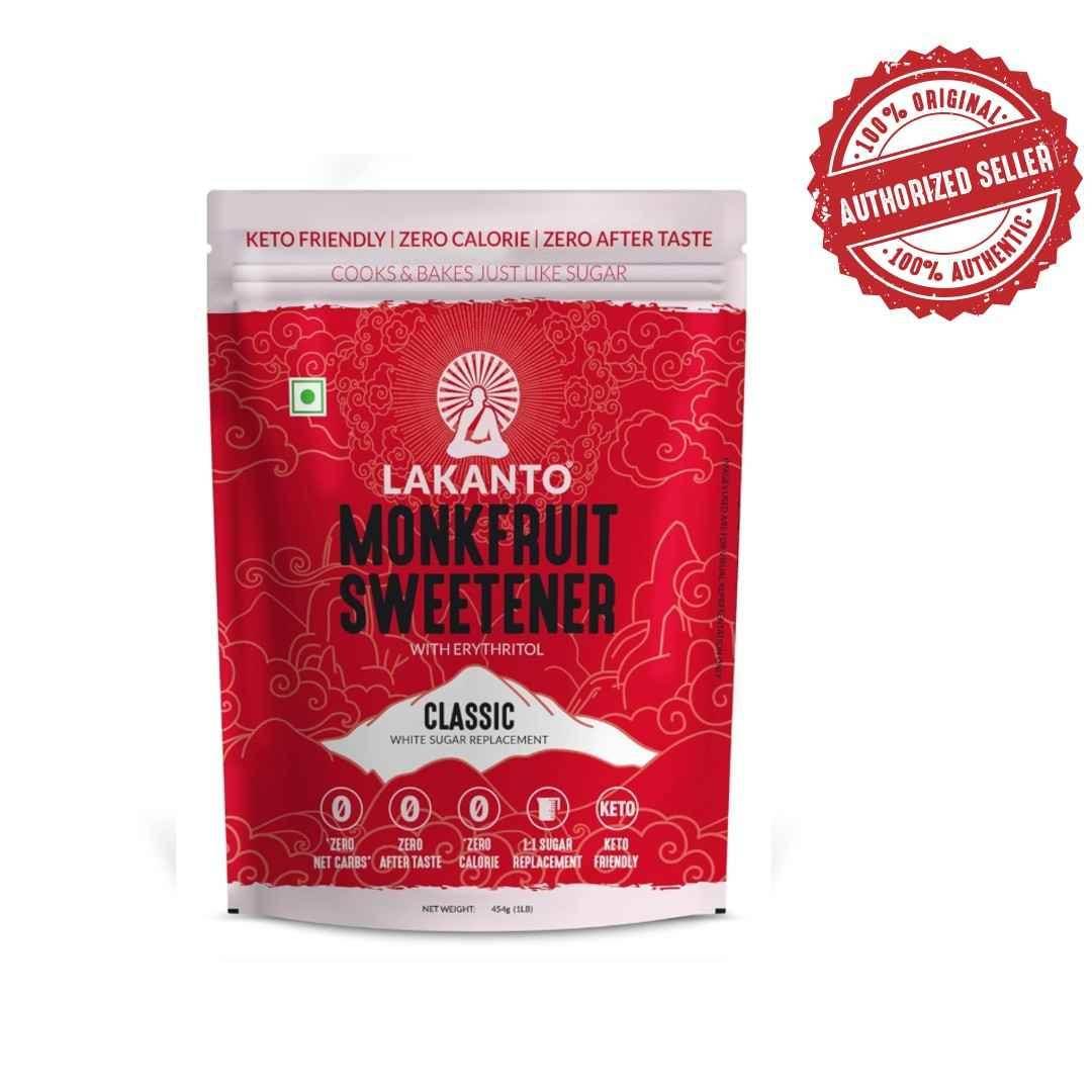 Lakanto Classic Monk Fruit Sweetener 454 gm - Pluugin Store