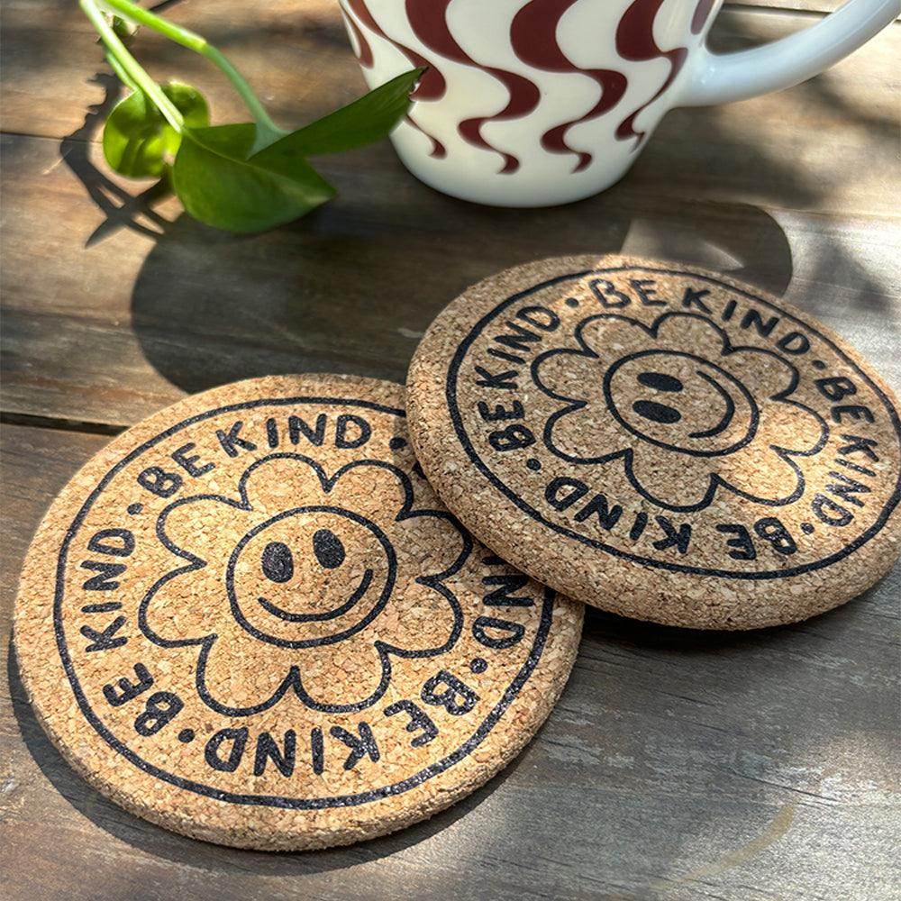 Eco Friendly Gift Hamper | Wood Quote Themed Framed Cork Propagation Planter, Table Mini Frame, Cork Coasters, Plantable Notable with seed Pen & Pencil | For Room Home and Office Decor - Pluugin Store