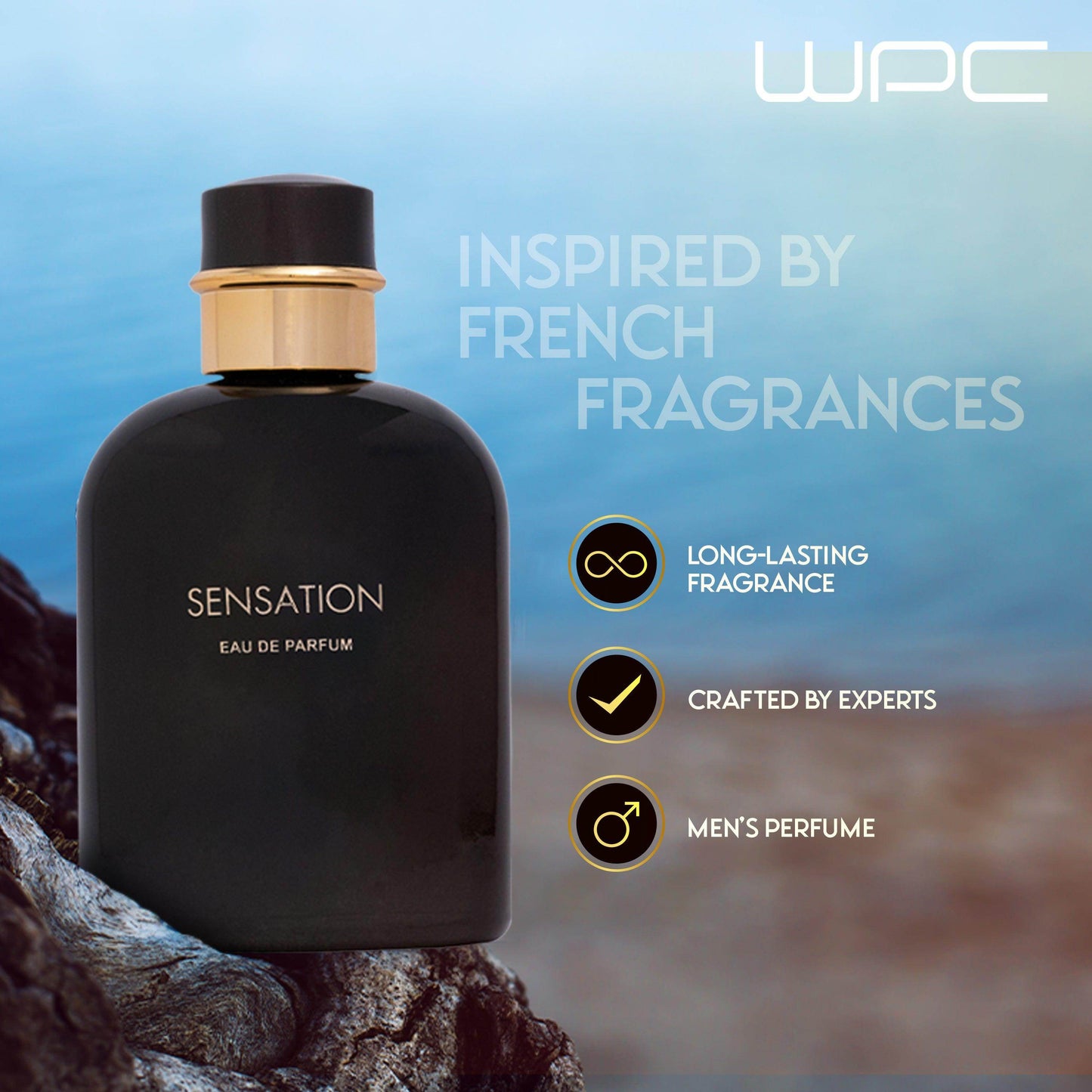 WPC Sensation & Flower Bloom Eau De Parfum Combo for Men & Women 100 ml Each - Pluugin Store