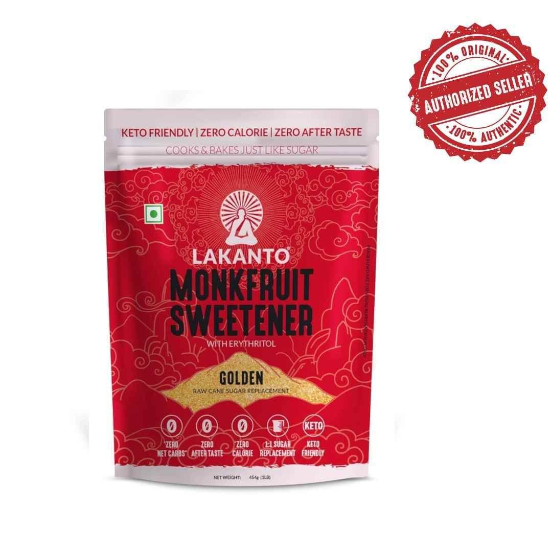 Lakanto Golden Monk Fruit Sweetener 454 gm - Pluugin Store