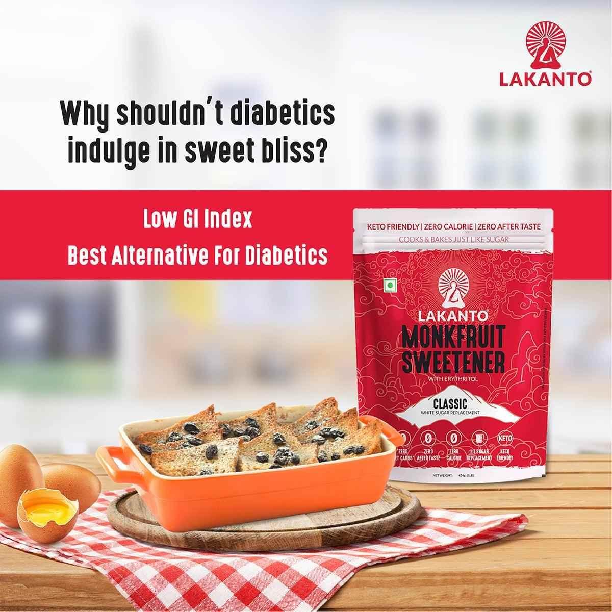 Lakanto Classic Monk Fruit Sweetener 454 gm - Pluugin Store