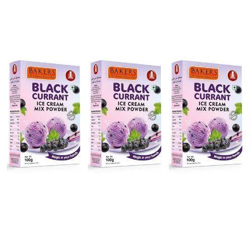 BAKERS Ice Cream Mix Powder Black Currant Flavour - Pluugin Store
