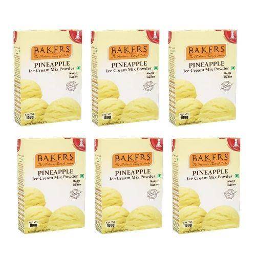 BAKERS Ice Cream Mix Powder Pineapple Flavour - Pluugin Store