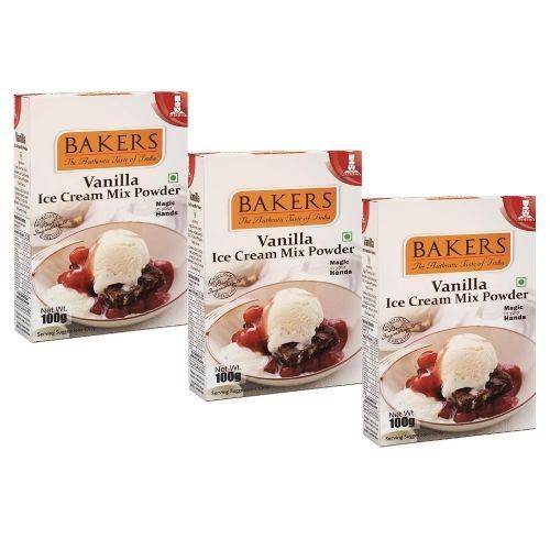 BAKERS Ice Cream Mix Powder Vanilla Flavour - Pluugin Store