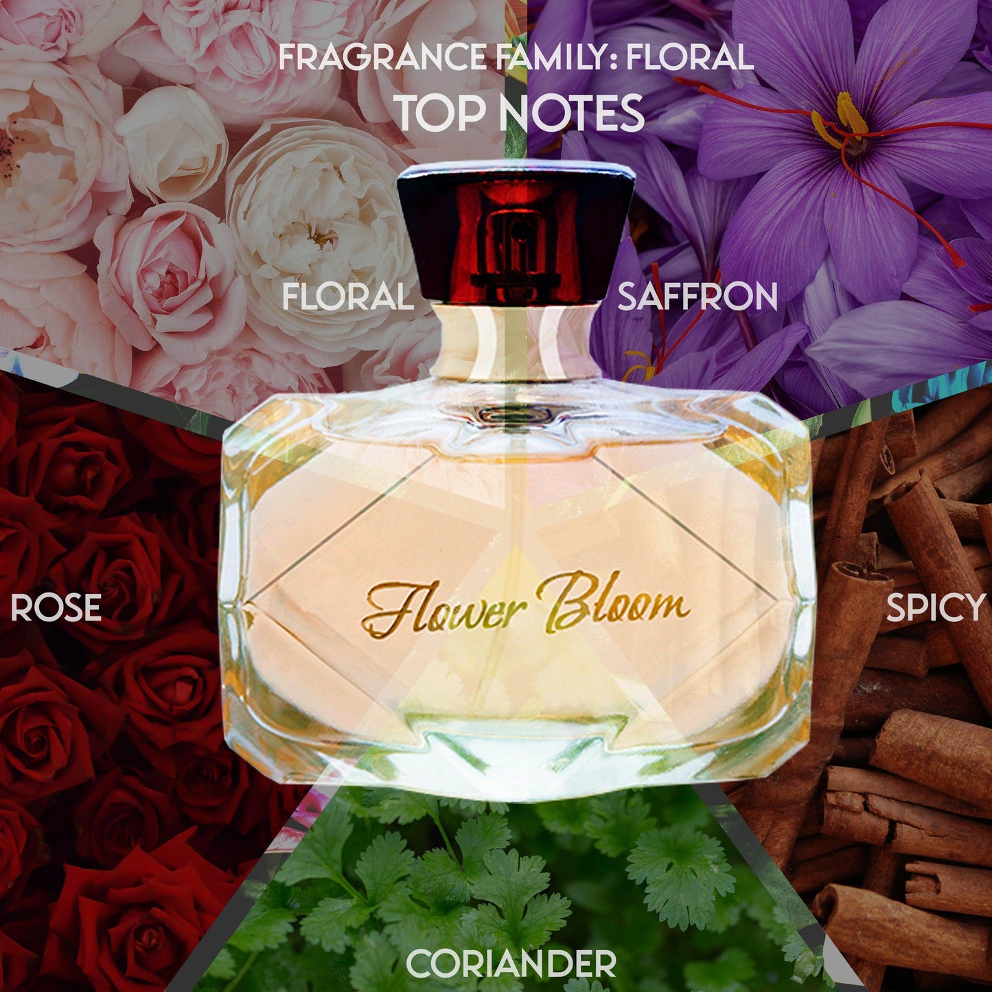 WPC Sensation & Flower Bloom Eau De Parfum Combo for Men & Women 100 ml Each - Pluugin Store