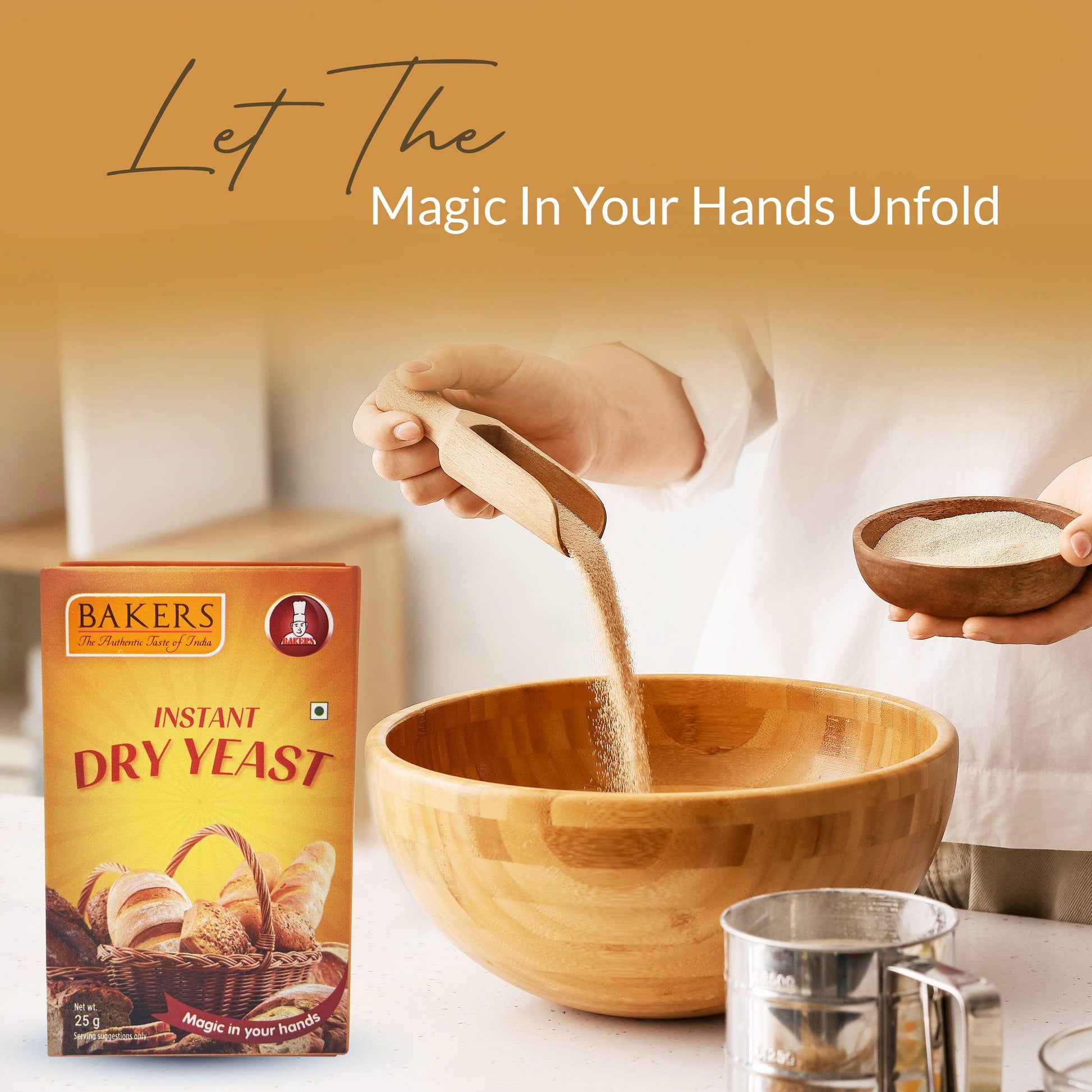 BAKERS Instant Dry Yeast Powder - Pluugin Store
