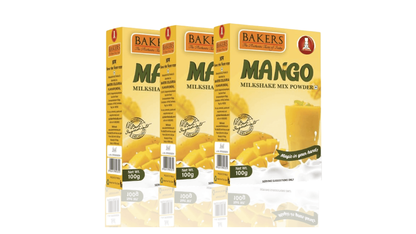 BAKERS Ice Cream Mix Powder Mango Flavour - Pluugin Store