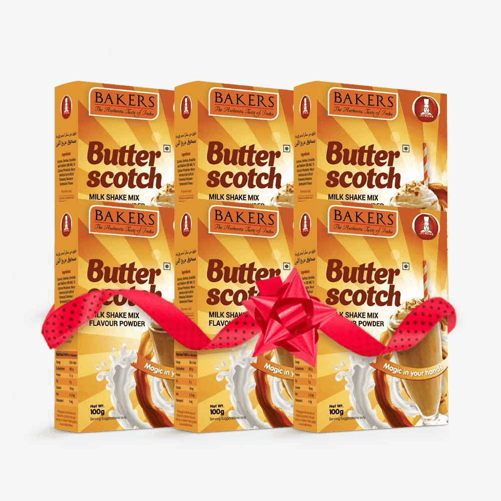 BAKERS Milkshake Mix Powder Butterscotch Flavour 100gm - Pluugin Store