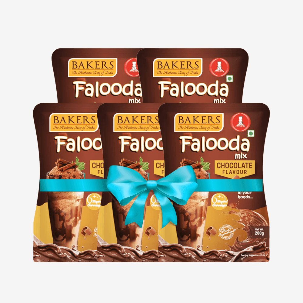 BAKERS Falooda Mix Powder Chocolate Flavour 200 gm - Pluugin Store