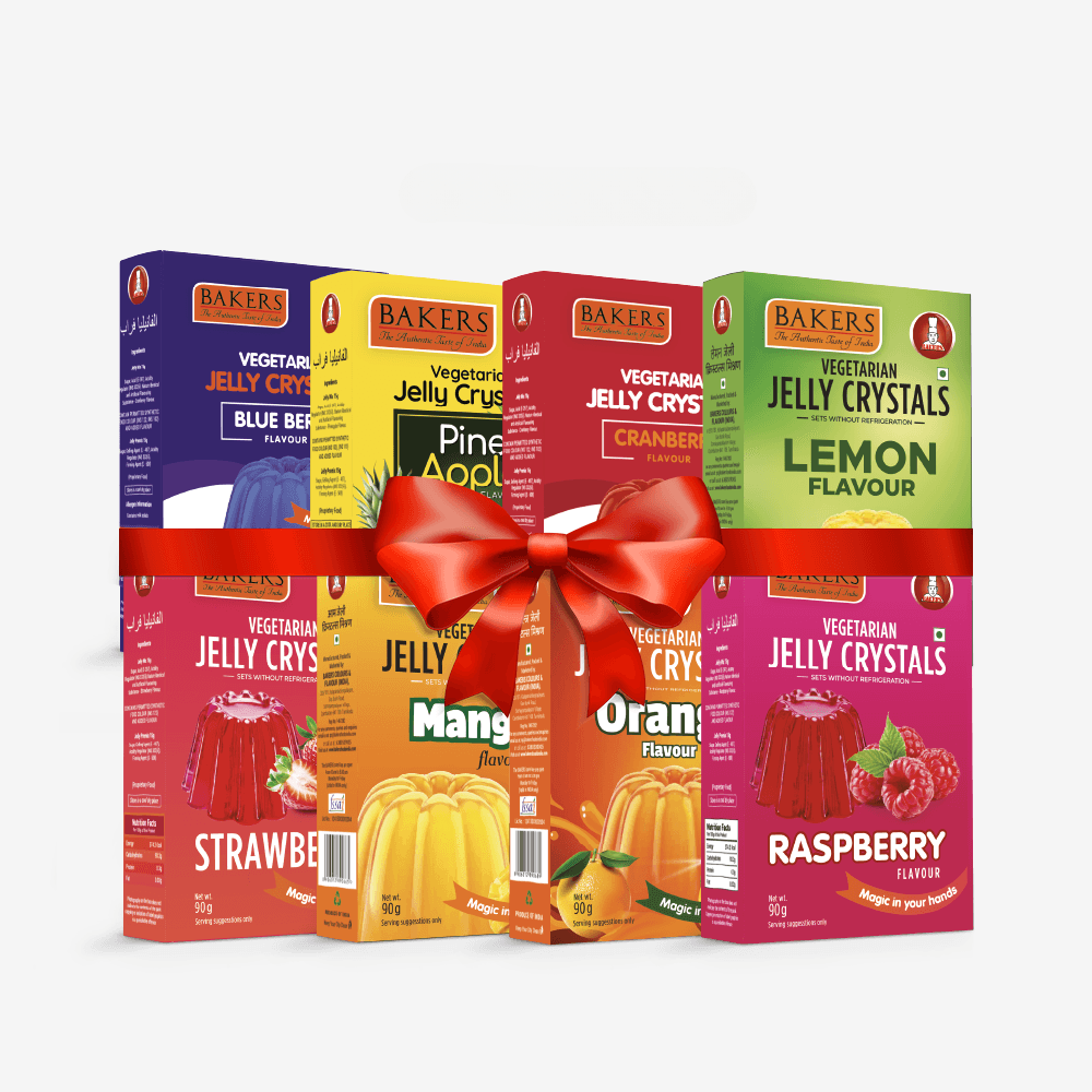 BAKERS Jelly Crystals Pack of 8 (90 gm ) - Pluugin Store