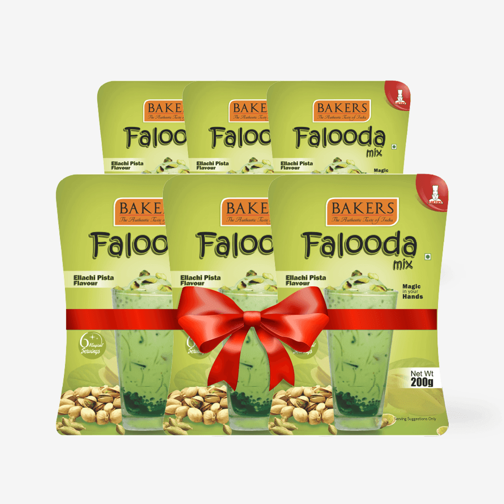 BAKERS Falooda Mix Powder Elachi Pista Flavour 200 gm - Pluugin Store