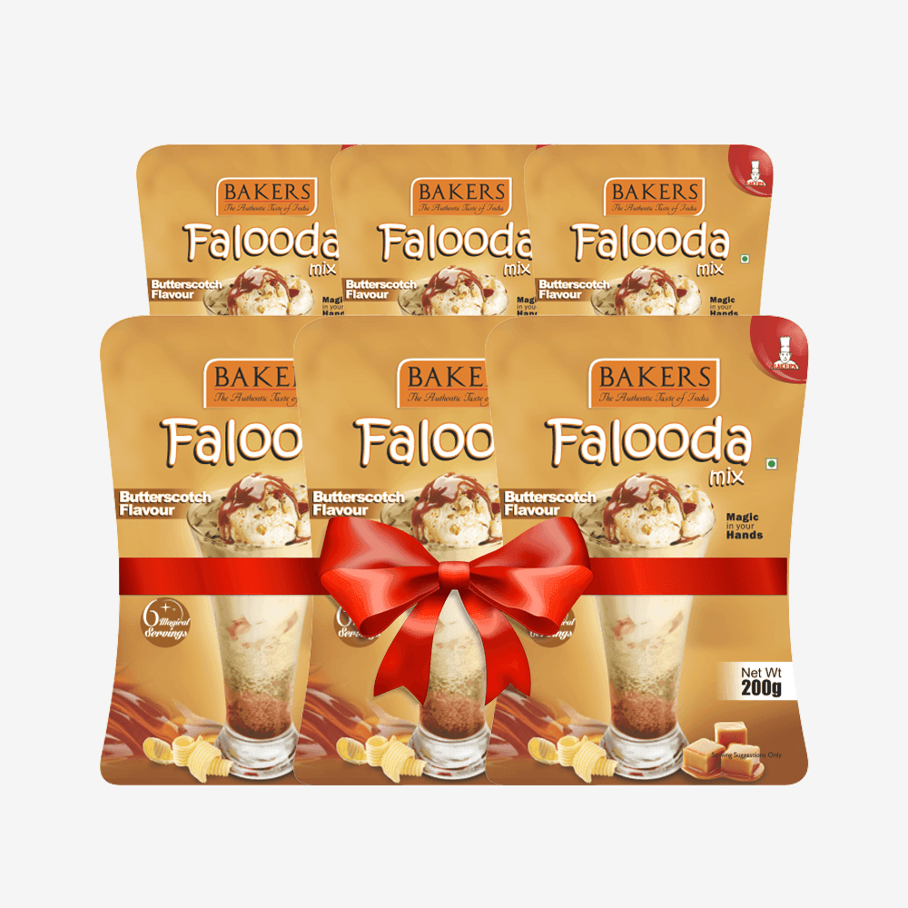 BAKERS Falooda Mix Powder Butterscotch Flavour 200 gm - Pluugin Store